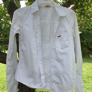 Hollister button-up top